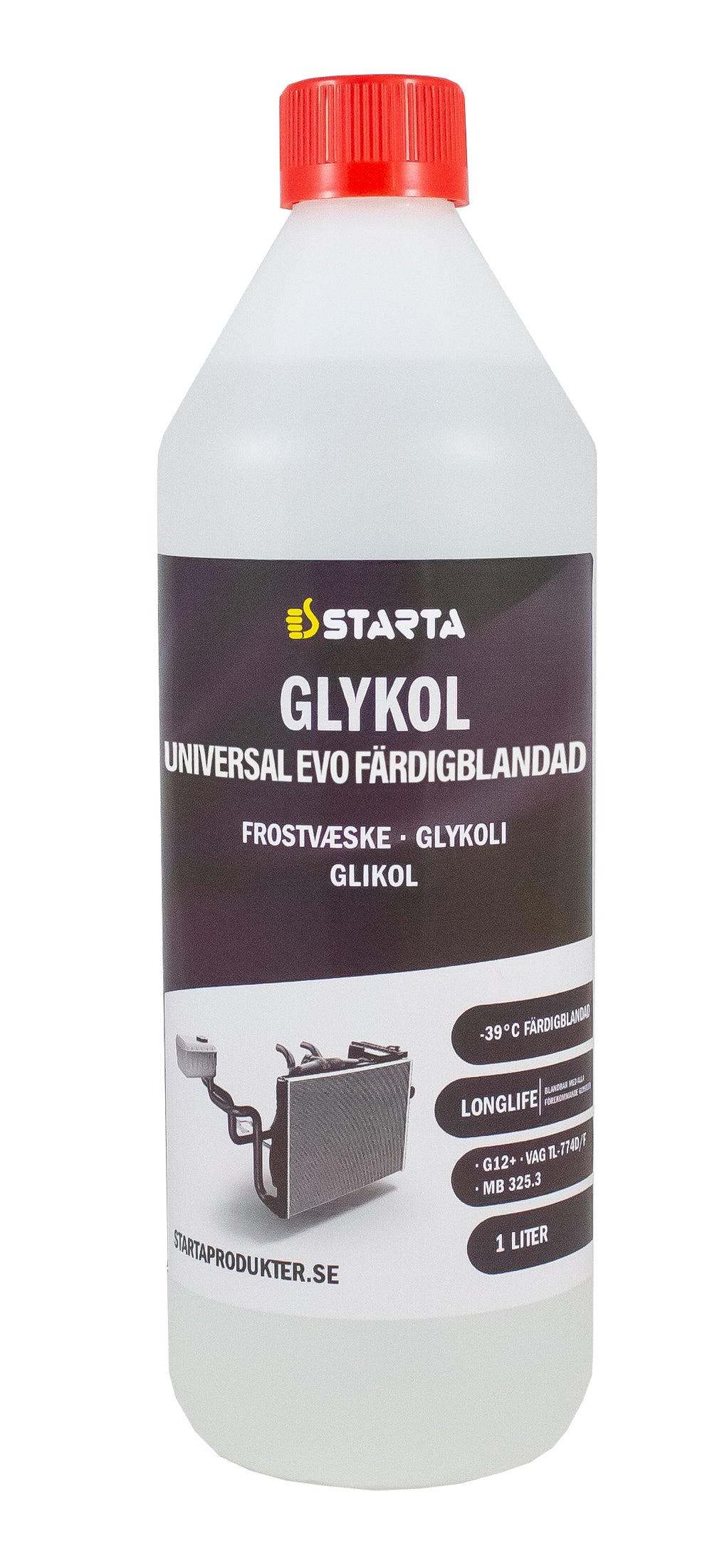 Starta Glykol Universal Evo Longlife Färdigblandad 1 liter
