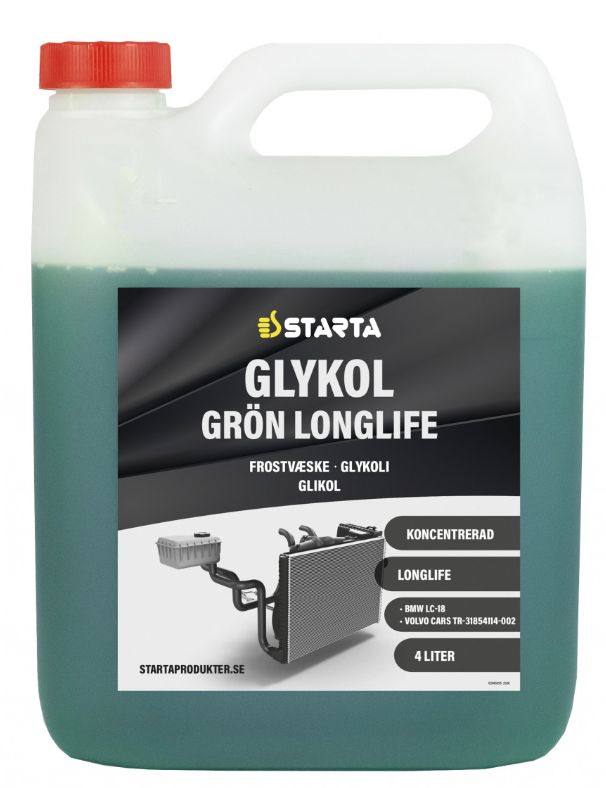 Kylarvätska Starta Premium Longlife G48 Dunk 4 liter
