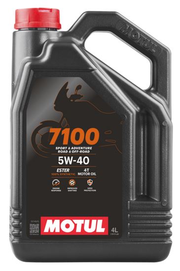 Motul 7100 4T 5W-40, Motorolja 4-takt i Dunk 4 liter