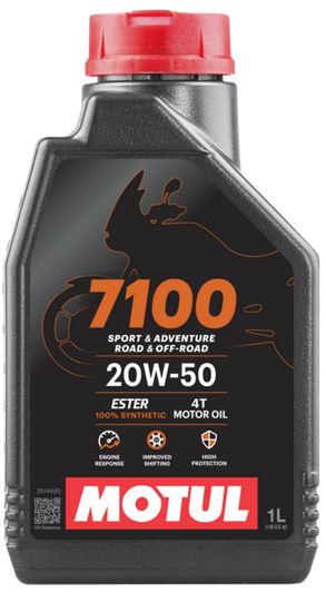 Motul 7100 4T 20W-50, Motorolja 4-takt 1 liter