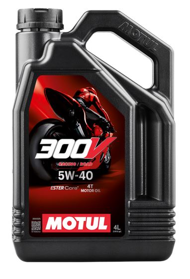 Motul 300V 4T Factory Line 5W40, Motorolja 4-takt i Dunk 4 liter