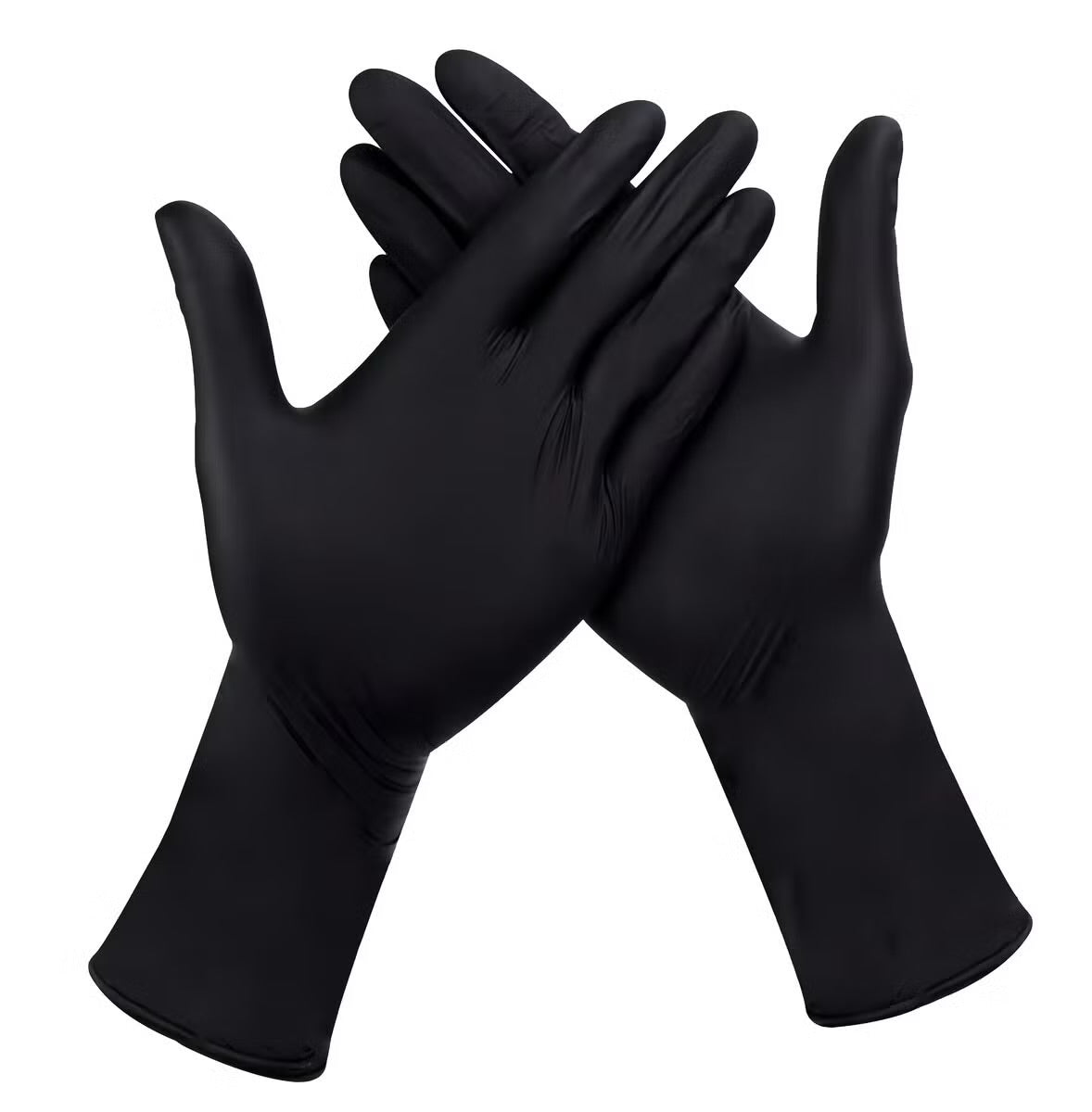 NITRILHANDSKAR, SVARTA, 100-PACK, STORLEK-L