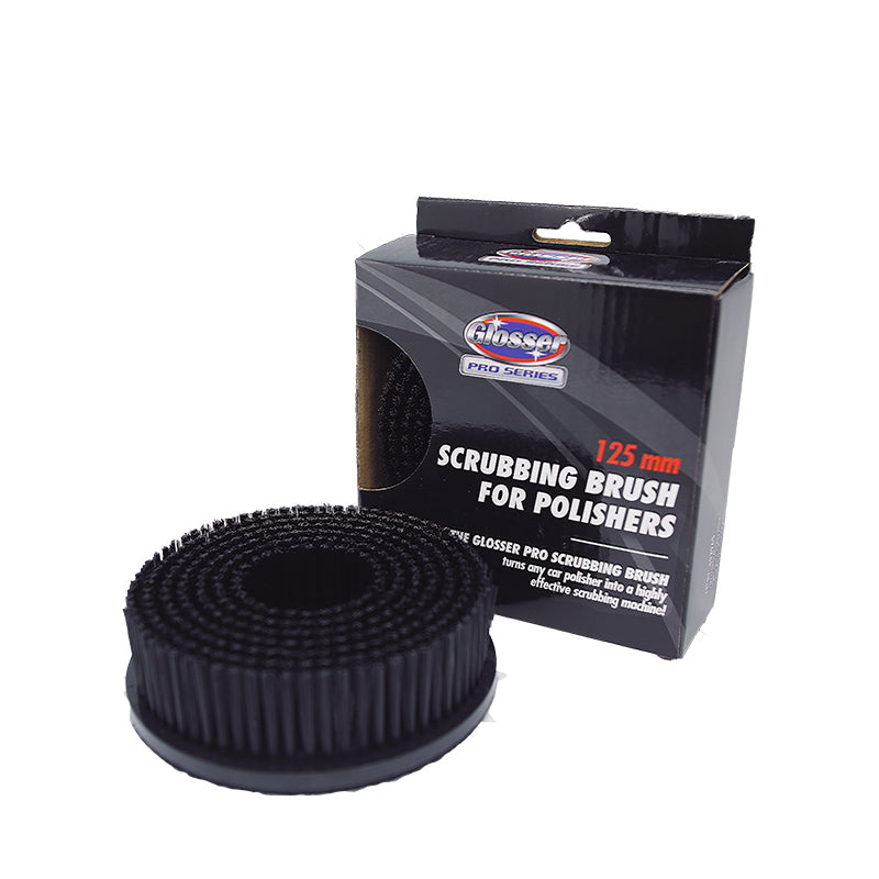 Glosser Pro Scrubbing Brush 125 mm – Skrubbborste för Polermaskin