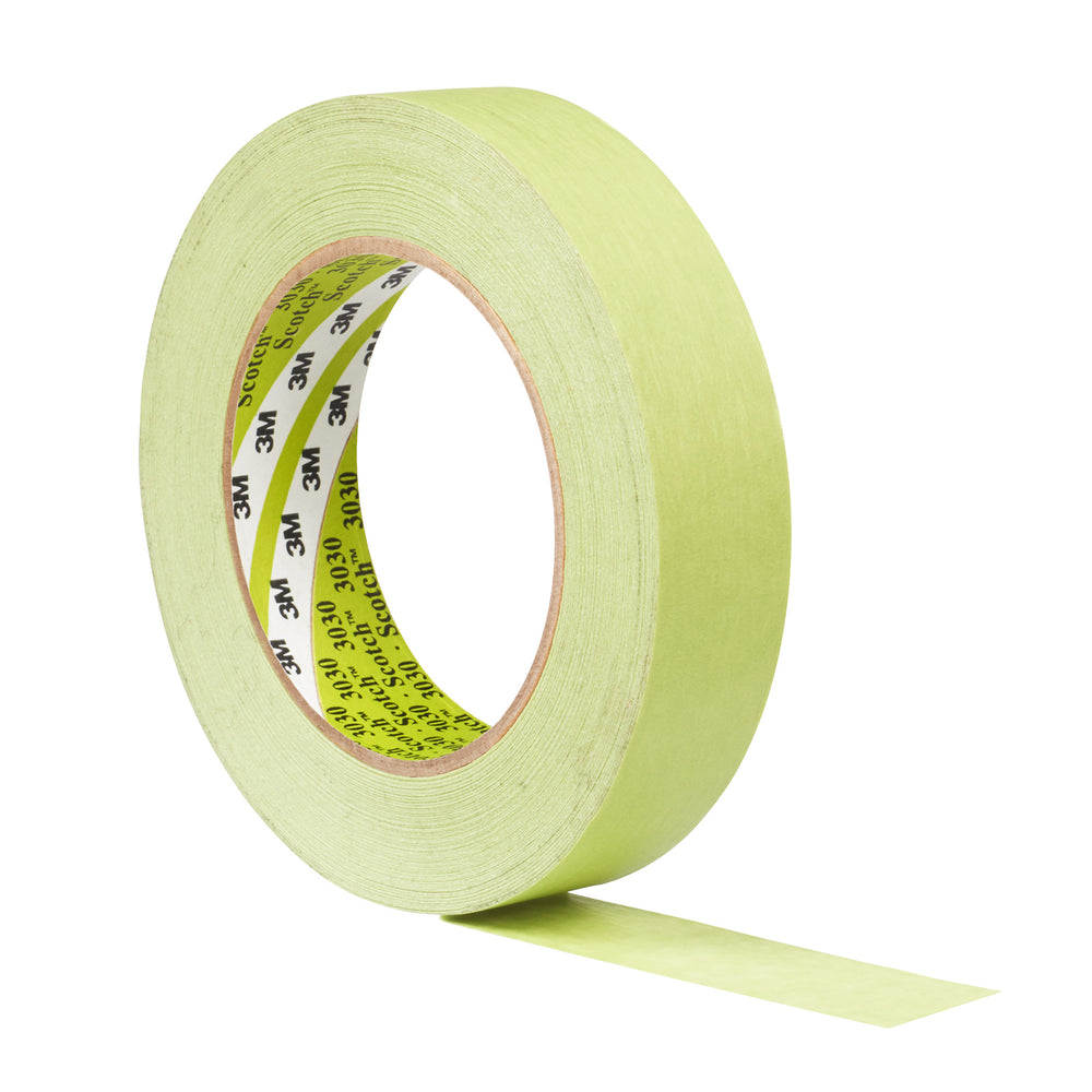 3M™ Scotch® Maskeringstejp 3030 – 18 mm x professionell precision för lackering och bilreparation