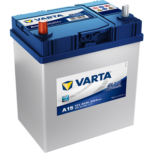 VARTA BLUE Dynamic Fritidsbatteri 12V 40Ah 330A – Tillförlitligt batteri för husvagn, båt och fritidsfordon