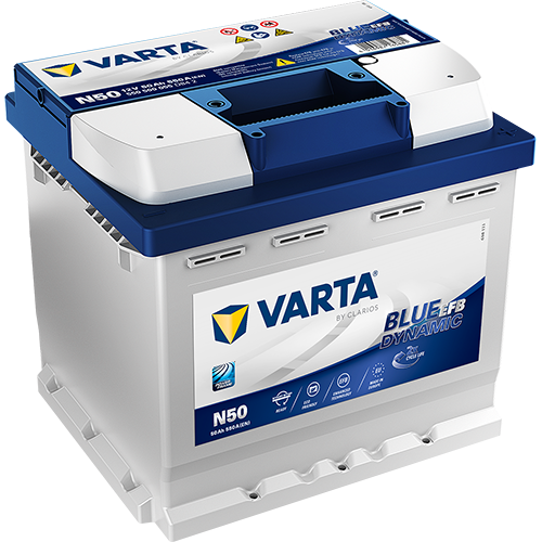 Varta Blue Dynamic EFB Start-Stopp, Batteri 12V 50 ah 550 A
