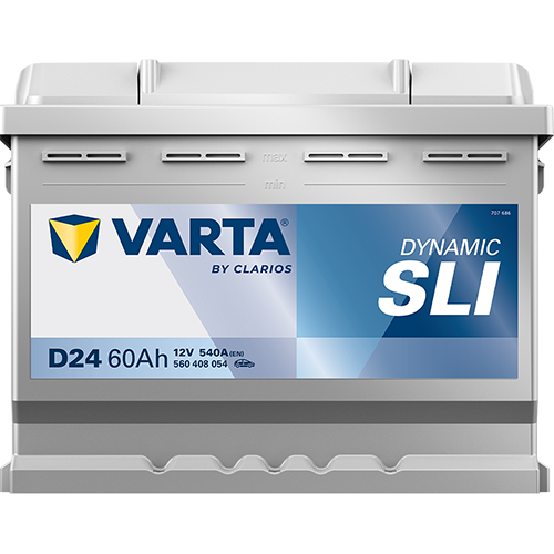 VARTA Dynamic SLI D24 – 12V Bilbatteri 60Ah 540A