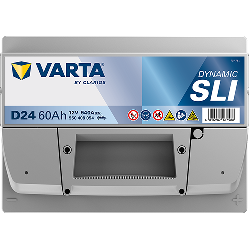 VARTA Dynamic SLI D24 – 12V Bilbatteri 60Ah 540A