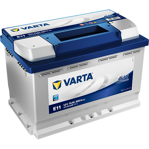 VARTA BLUE Dynamic E11, Bilbatteri 12V 74 ah 680 A