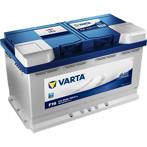 VARTA BLUE dynamic F16, Bilbatteri 12V 80 ah 740 A