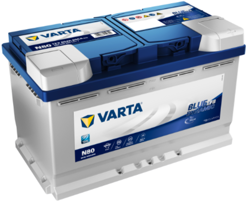 VARTA BLUE dynamic EFB 12V 80 ah 800 A