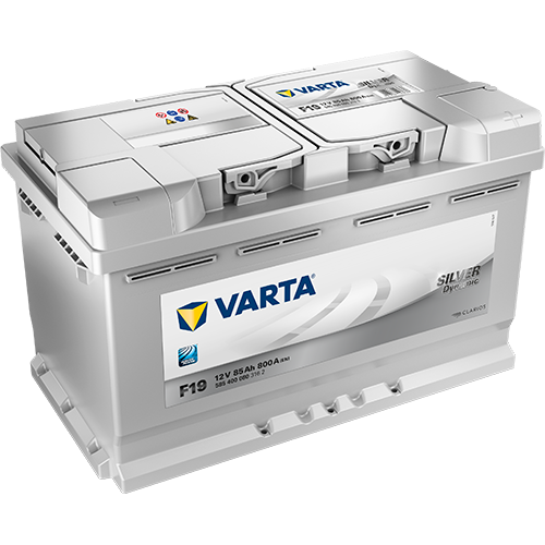 VARTA SILVER dynamic F19, Bilbatteri 12V 85 ah 800 A