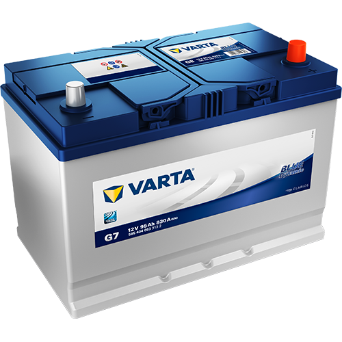 VARTA BLUE dynamic G7, Bilbatteri 12V 95 ah 830 A