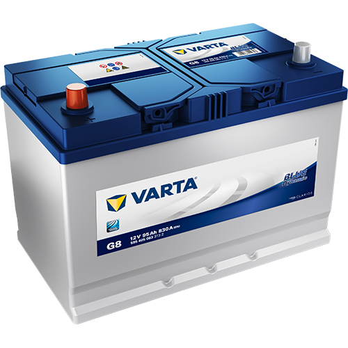VARTA BLUE dynamic G8, Bilbatteri 12V 95 ah 830 A