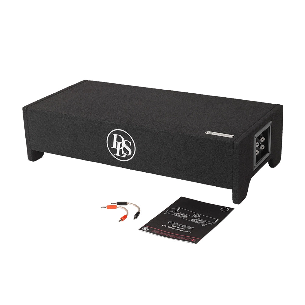 DLS Performance PESB28, 2x8 tums nedåtriktad baslåda