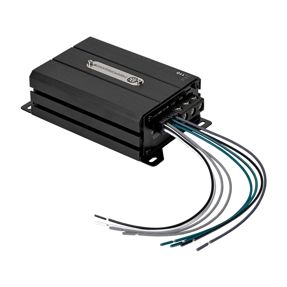 DLS Performance Slim PS4.110, kompakt fyrkanaligt slutsteg