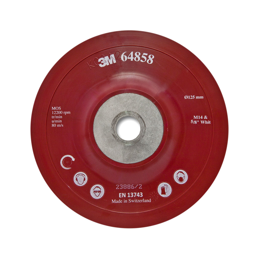 3M™ Hård Stödrondell 127 mm – Stabilitet och komfort för professionell slipning