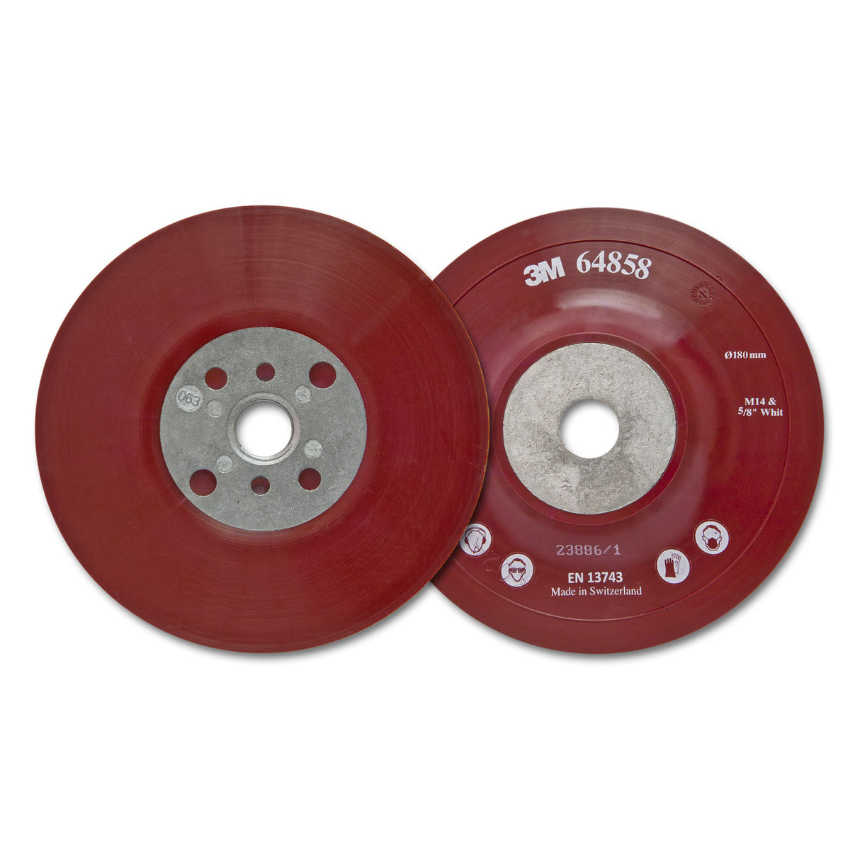 3M™ Hård Stödrondell 127 mm – Stabilitet och komfort för professionell slipning