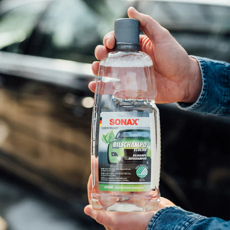 Sonax Bilschampo ECOLINE 1 liter – Svanenmärkt skonsam rengöring