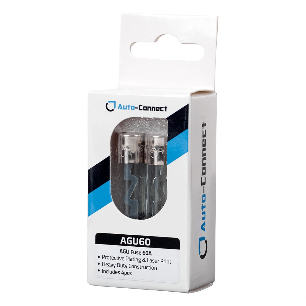 Auto-Connect 60A AGU-säkring, 4-pack