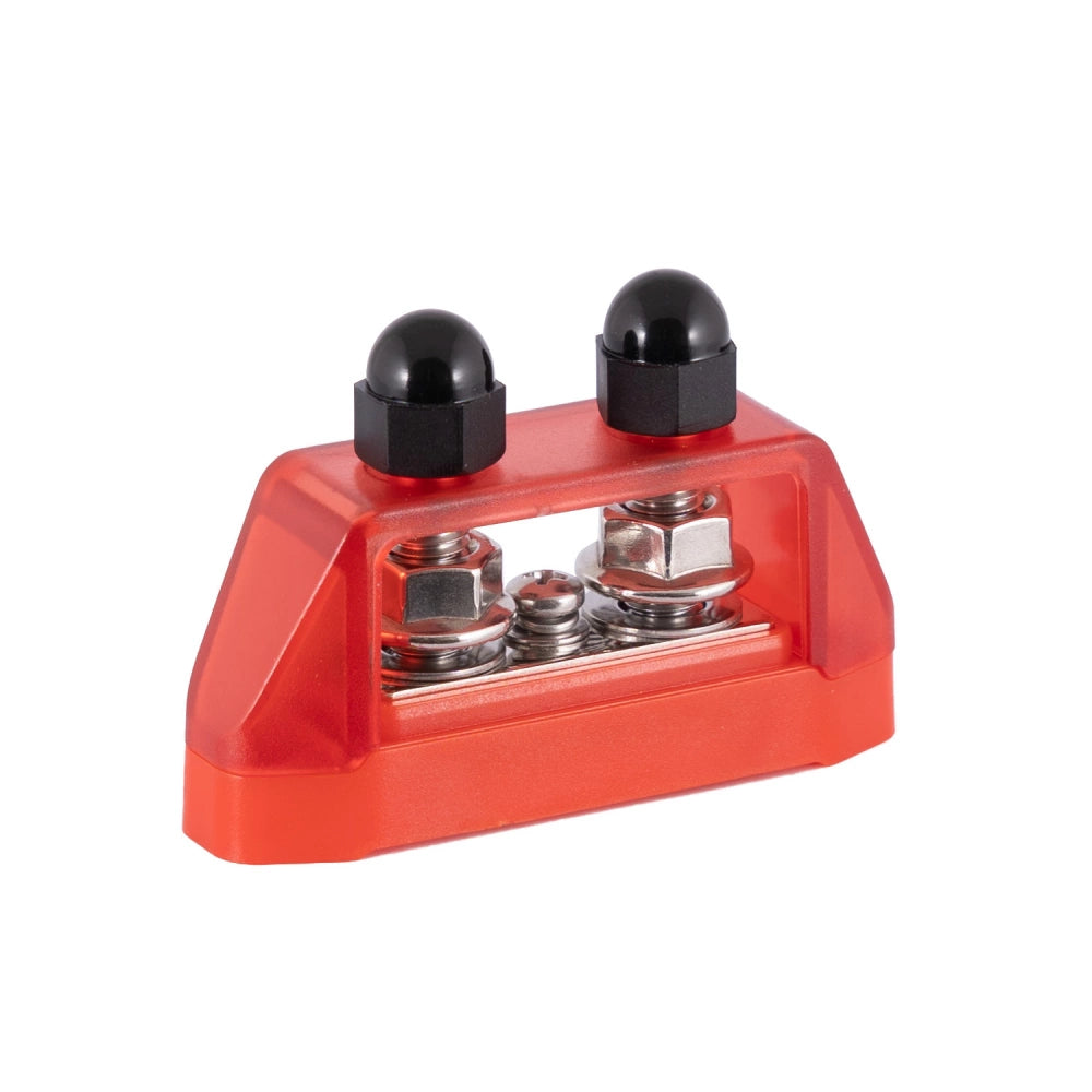 Distributionsblock i rött, 2 st. M8