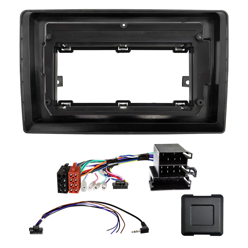 Auto-Connect Installationskit för 9/10.1-tums bilstereo, Citroën Nemo, Peugeot Bipper, Fiat Fiorino/Qubo