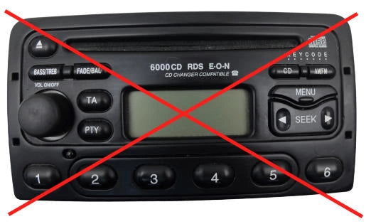 ISO-Kontakt Ford 1993-2008, Mazda