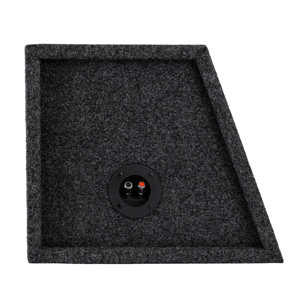 Montera baslåda-kit, omonterad sluten 1x10" baslåda från Auto-Connect