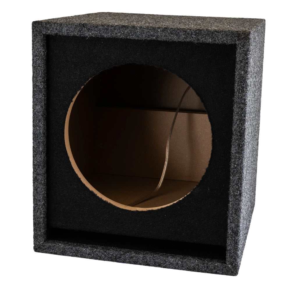 Montera baslåda-kit, omonterad portad 1x12" baslåda från Auto-Connect