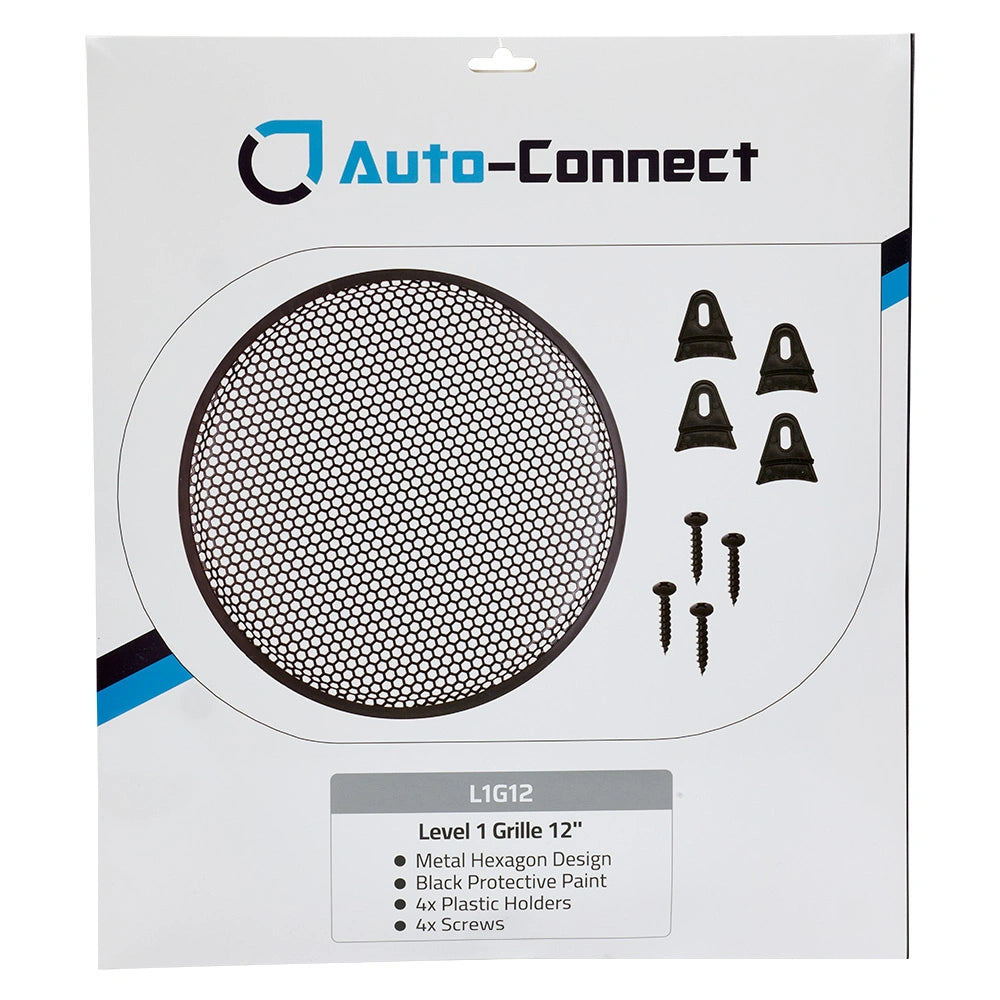 Auto-Connect Hexagon högtalargaller, 12 tum