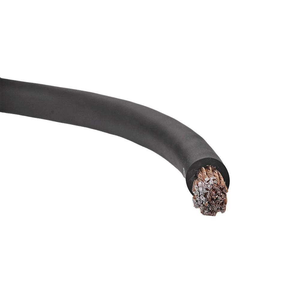Auto-Connect svart strömkabel CCA 35.5mm², metervara