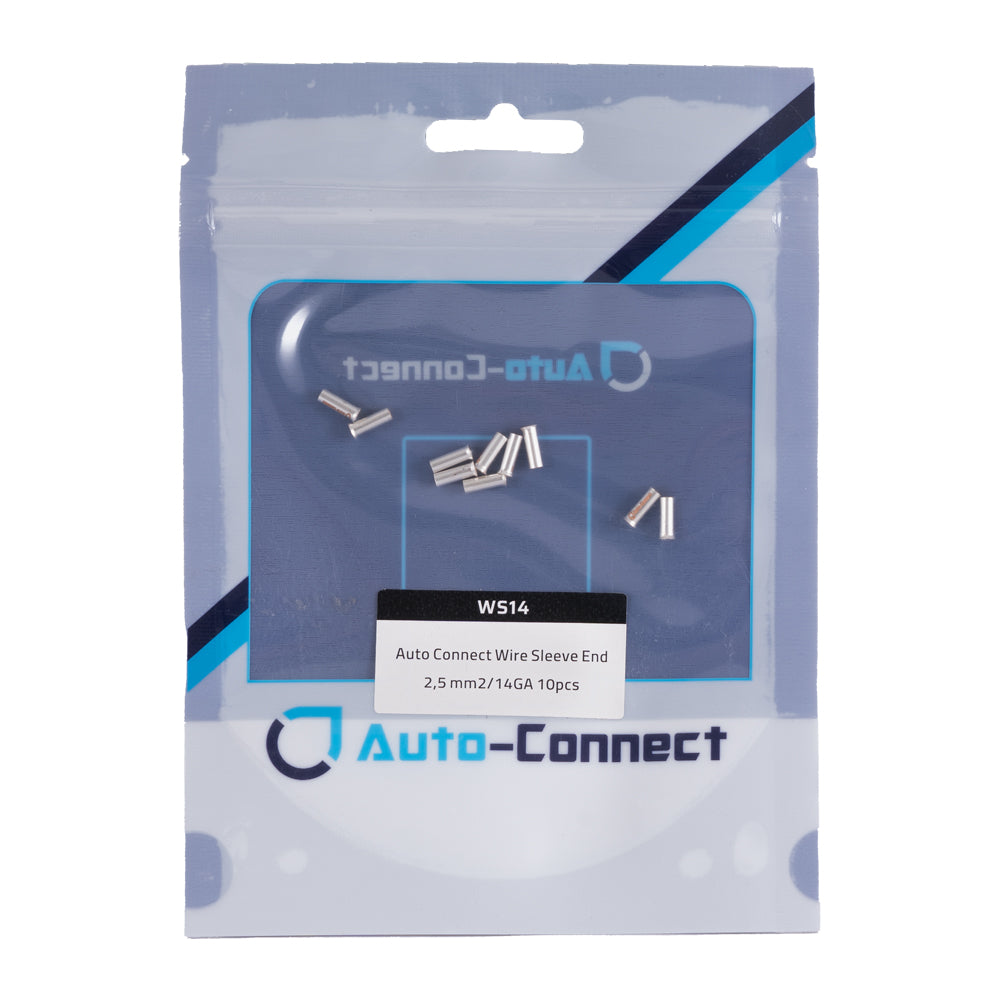 Auto-Connect 10-pack kabelhylsor, 2.5mm²-kabel
