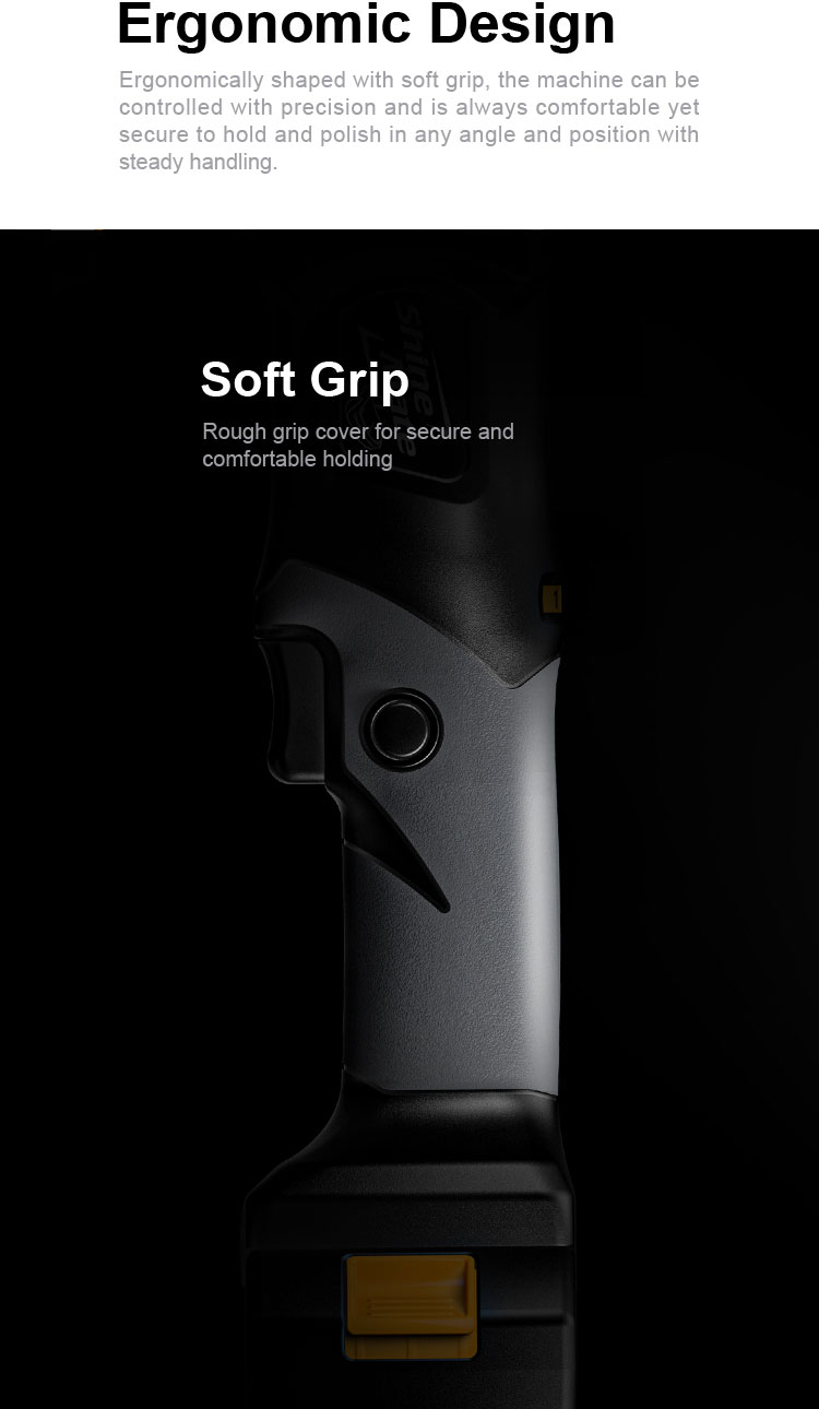 ShineMate Polermaskin EB351-5/15. Sladdlös