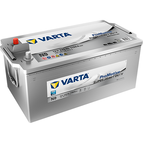 Varta Promotive SHD Silver N9 HEAVY DUTY, Bilbatteri 12V 225 ah 1150 A