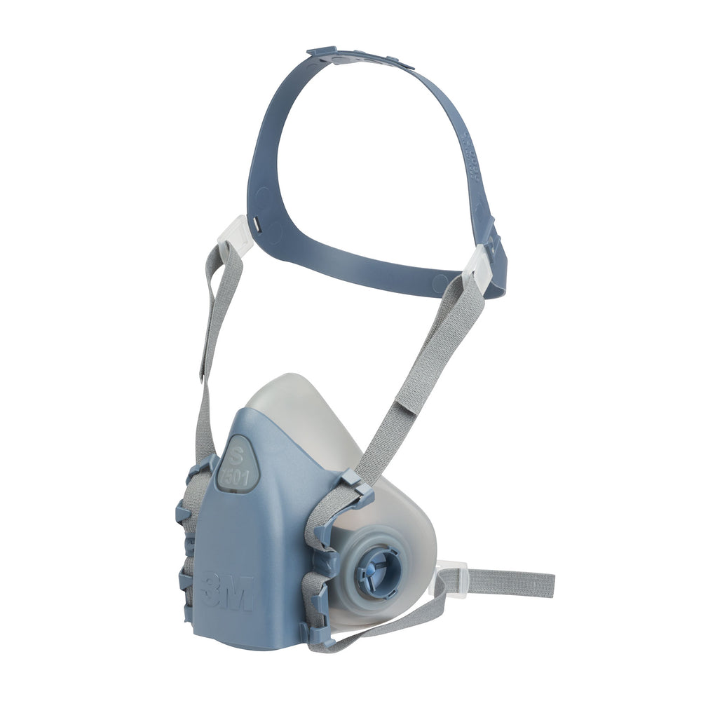 3M Halvmask 7500 – Andningsskydd i Storlek Small med Hög Komfort och Effektiv Filtrering