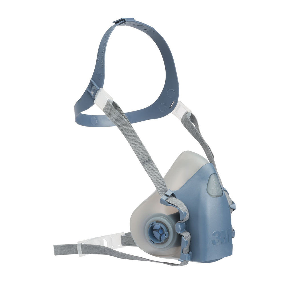 3M Halvmask 7500 – Andningsskydd i Storlek Small med Hög Komfort och Effektiv Filtrering