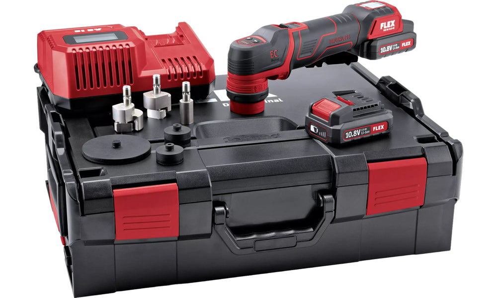 Flex Polermaskin PXE 80 10.8-EC/2.5 Set