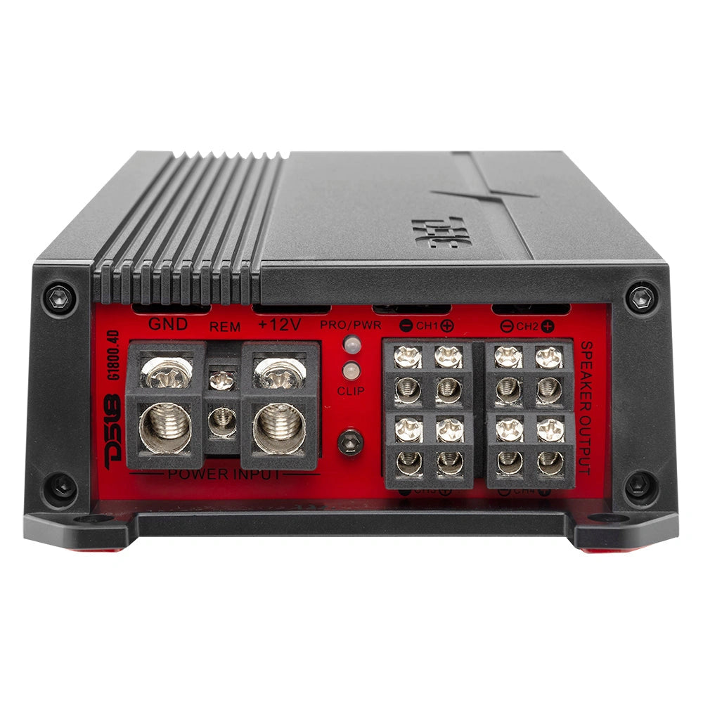 DS18 PRO-GM6.4B 8x6.5" Amp kit, Maxat raggarpaket