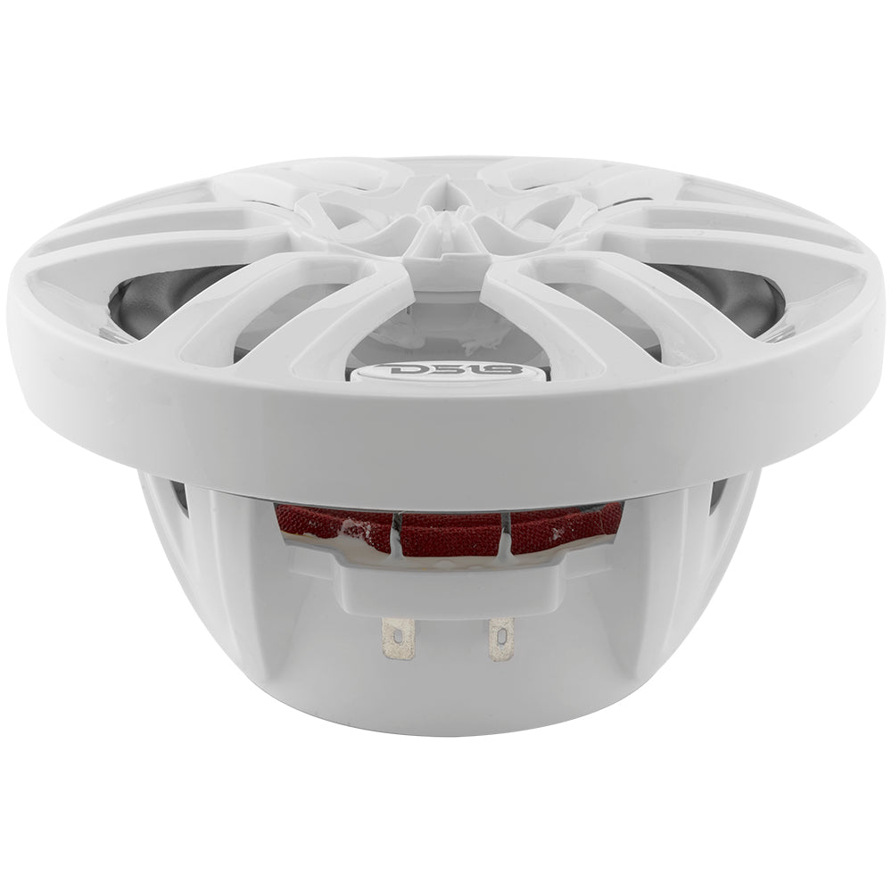 DS18 NXL-6, vita 6.5 tums marinhögtalare med LED, par, ny produkt - fraktskadad kartong