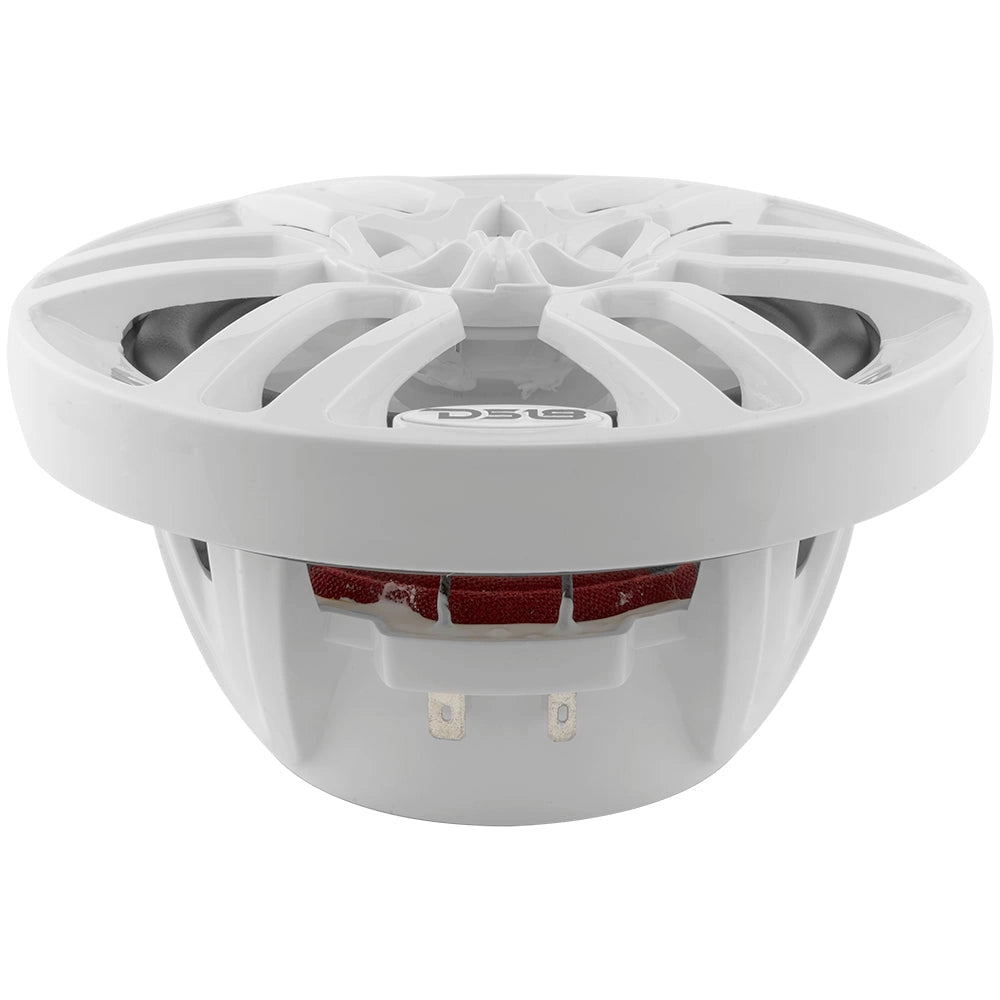 DS18 NXL-6, vita 6.5 tums marinhögtalare med LED, par