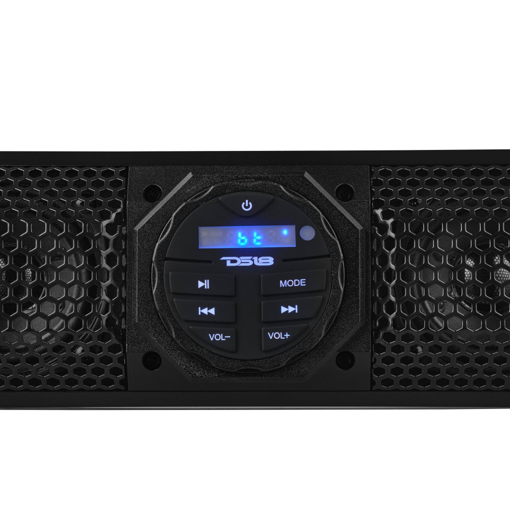 DS18 SB37BTX, 37tum vädertålig soundbar med Bluetooth