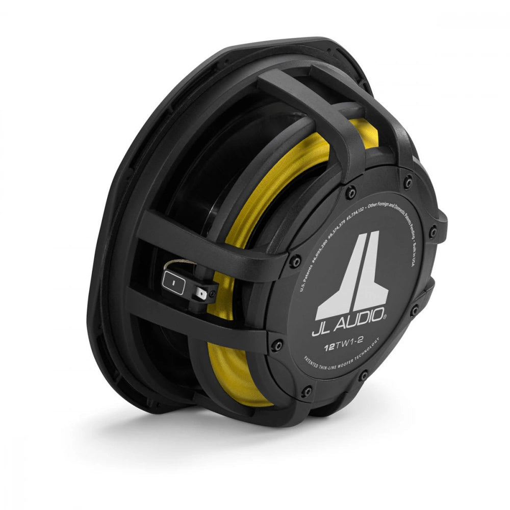 JL Audio 12TW1-2, slimmat 12 tums baselement