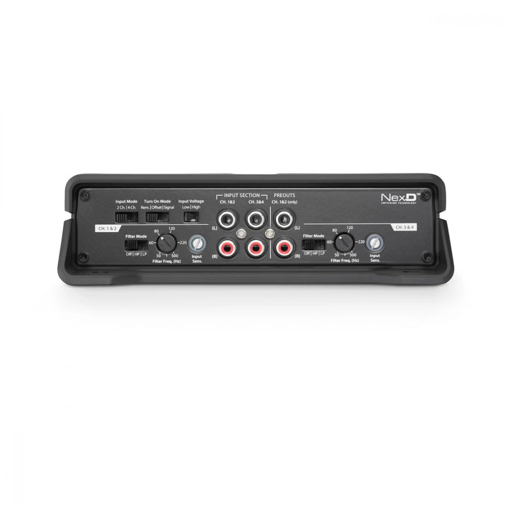 JL Audio JD400/4, 4-kanaligt slutsteg