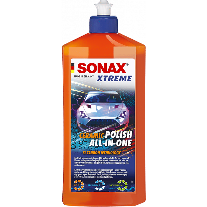 Sonax Ceramic All in One Polish 500 ml – Polering, glans och skydd i en och samma produkt