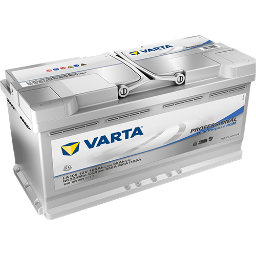 Varta Professional Dual Purpose AGM, Fritidsbatteri 12V 105 ah