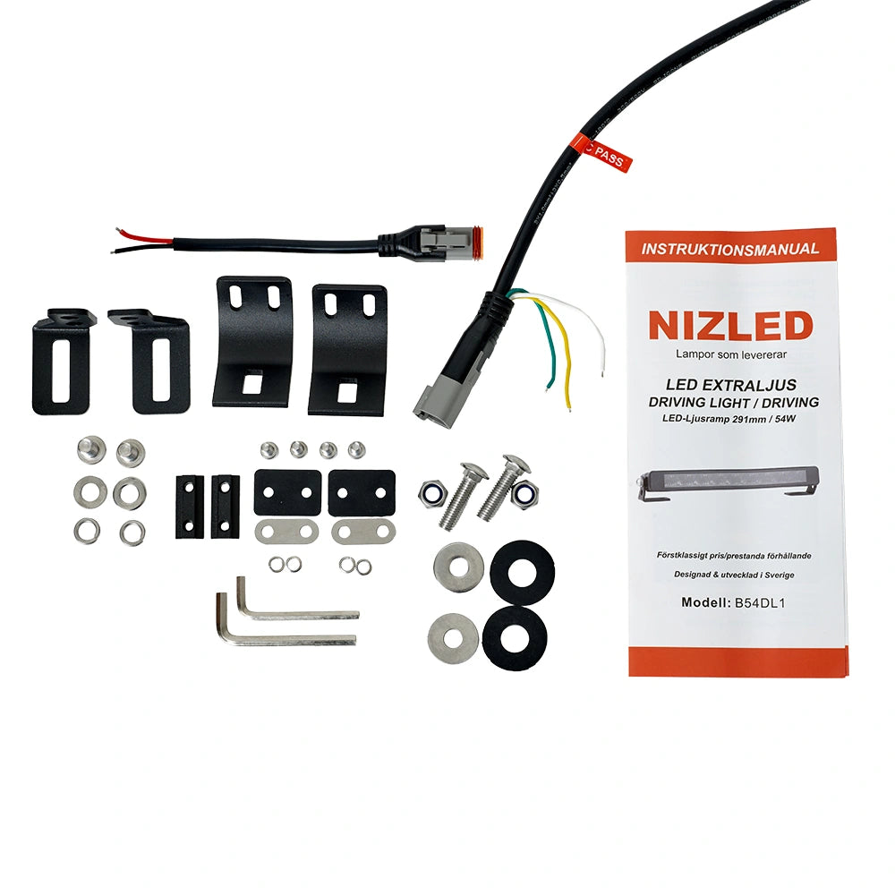 Nizled Bar 10tum LED Driving light 54Watt Dual Power