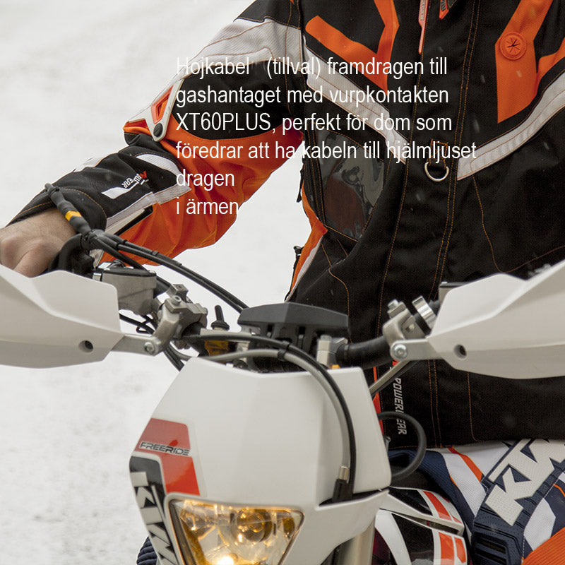 Komplett strömkabelsats till cross hoj