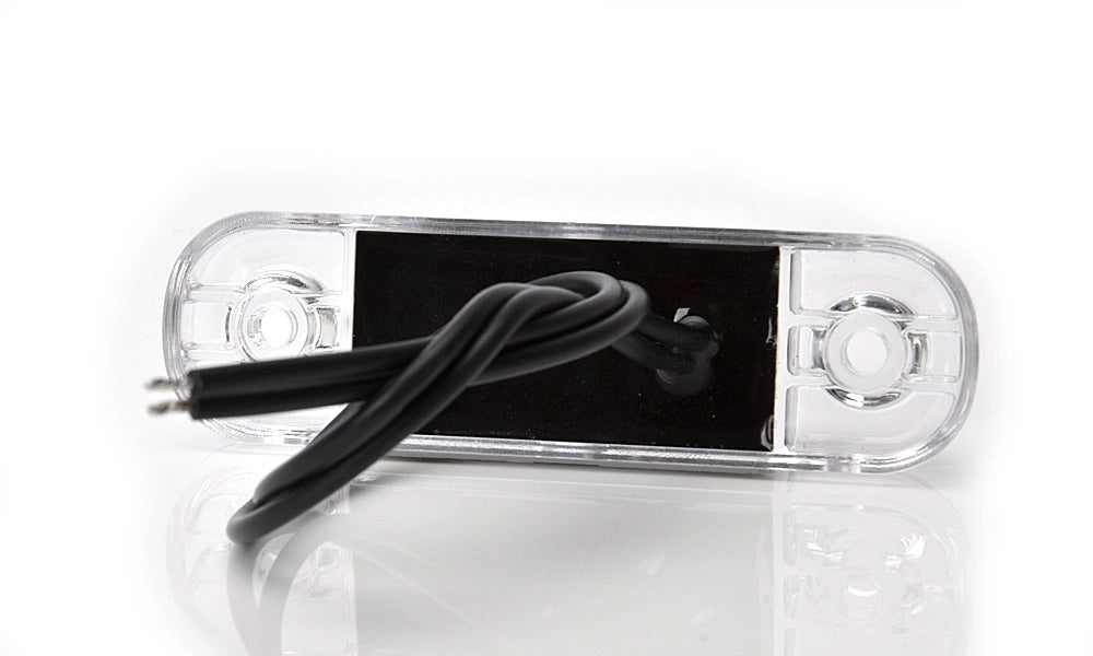 Strands Positionsljus Vit Slim 3 LED,9-36V IP68. E-Märkt.