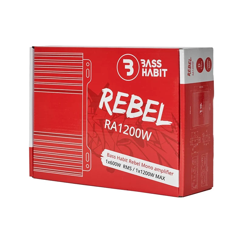 Bass Habit PL212 raggarpaket med SPL64 och slutsteg, Tufft raggarpaket