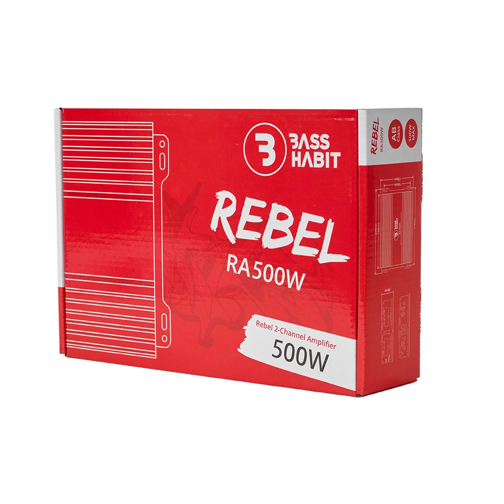 Bass Habit Rebel RA500W med Tershine Purify